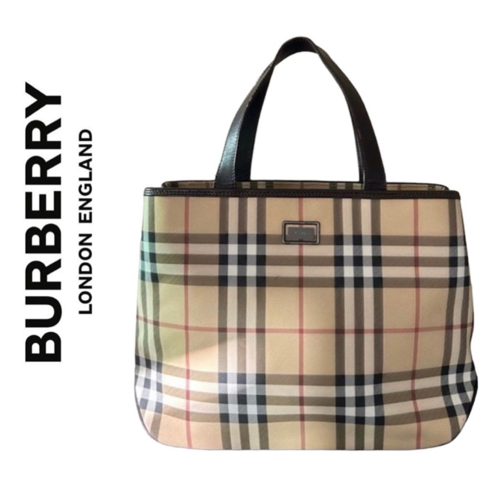 💯 Burberry | Plaid Tote bag